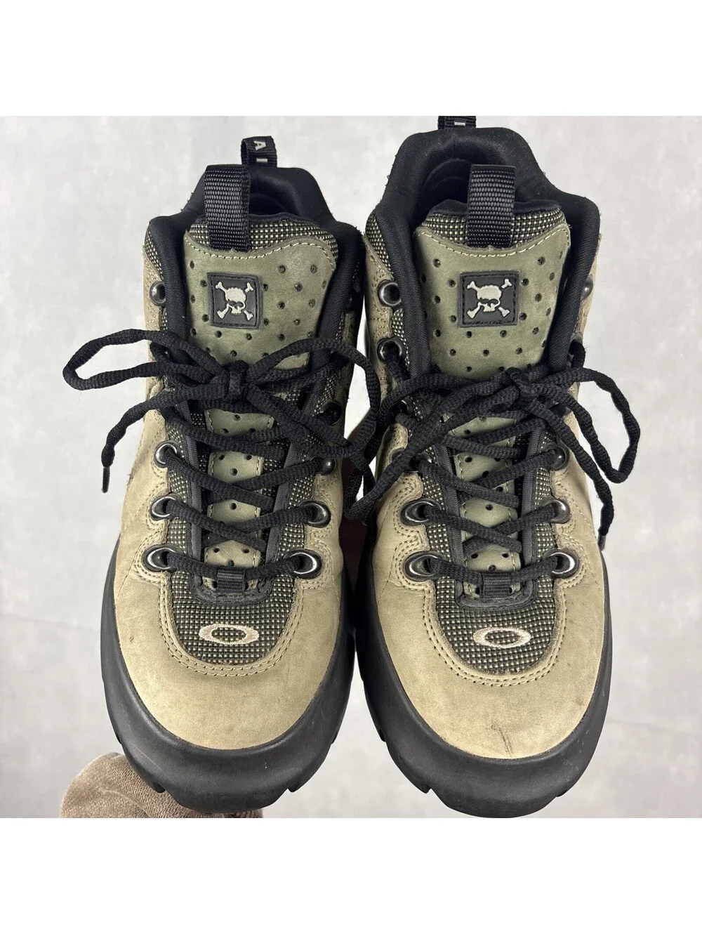Oakley Software Nail Boots Men’s 8 Crossbones Hiking Outdoors Gorpcore Y2K